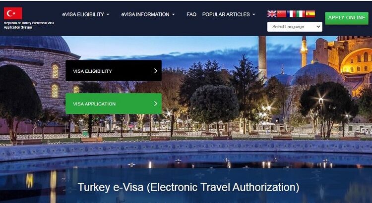 TURKEY VISA Application ONLINE – YOKOHAMA JAPAN IMMIGRATION