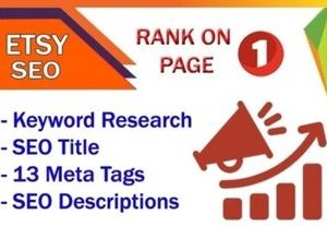 Etsy SEO video consultation to become a top seller