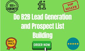 Linkedin lead generation,data entry and list building