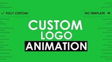 Create fully custom logo animation