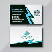 Smart visiting card personal for Business