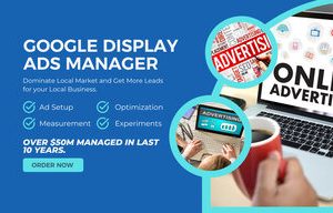 Design, setup and manage google display banner ad campaigns