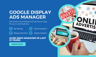 Design, setup and manage google display banner ad campaigns