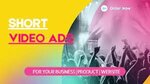 Create short video ads, product or business video