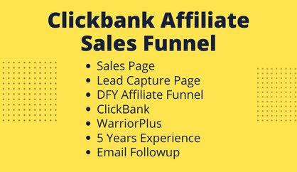 Setup clickbank affiliate marketing, clickbank sales funnel, affiliate marketing