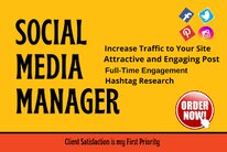 I will be your experienced social media manager