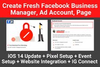 I will create and fix facebook business manager, ad account