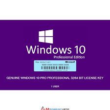 Microsoft Windows 10 Professional Original License Key – 1 PC