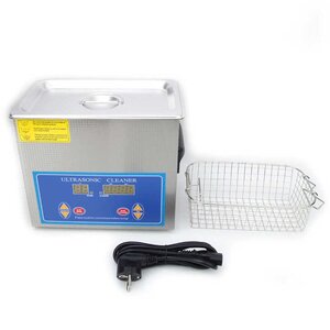 Lab Supplies 4.5L Ultrasonic Cleaner Stainless Steel Digital Timing Heating Cleaning Machine 240HTD