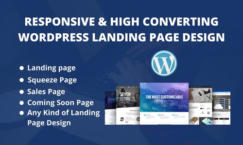 Create responsive landing page design that sells