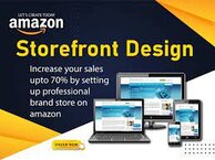 I will create your amazon brand store or storefront design